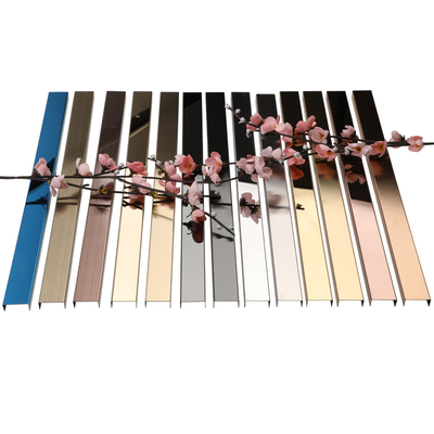 不锈钢弧形圆弧角花金属条线条