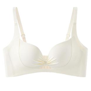 内衣女小胸聚拢防外扩夏季薄款提拉收副乳防下垂性感调整型文胸罩