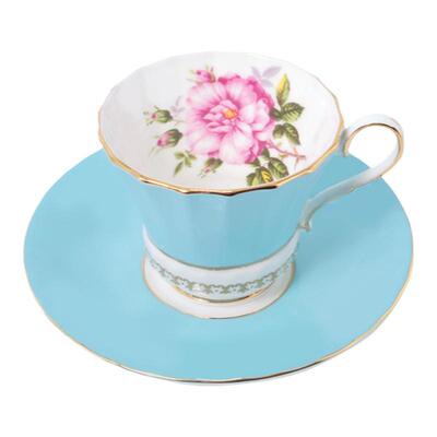 英国Aynsley安斯丽色釉勃艮第欧式咖啡杯茶杯碟英式骨瓷下午茶具
