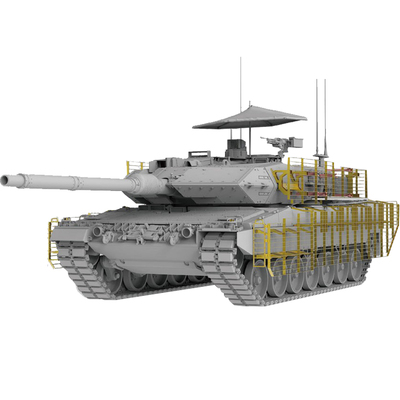 麦田豹2坦克加版拼装模型