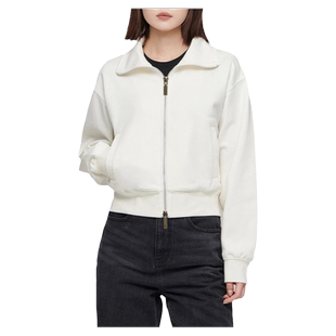 短款外套女2024春新款休闲运动甜美学院风修身显瘦显高矮个子夹克