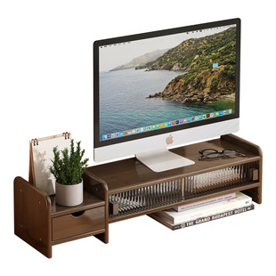 台式电脑增高架显示器办公桌面置物架托架垫高架底座支架收纳架子