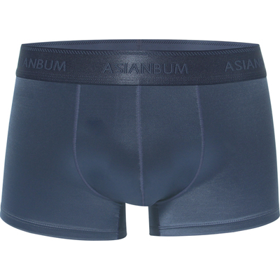 缎面腰带丝光质感中低腰平角裤