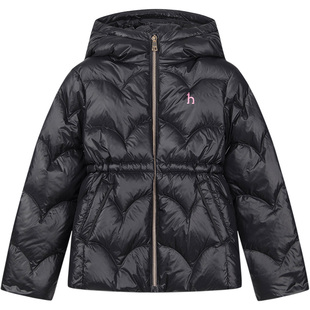 【轻暖系列】hazzys哈吉斯童装女童羽绒服26冬季新款保暖厚外套