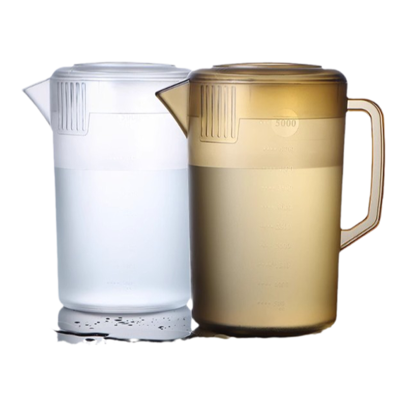 德国超大容量冷水壶耐热泡茶凉水壶接水壶量杯5L家用商用塑料扎壶