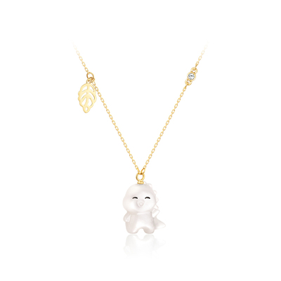 monologue独白白贝项链龙年生肖