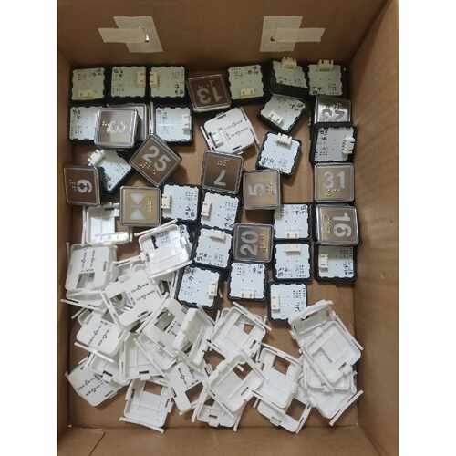 东芝电梯按钮GS3L1B白光原装正品不要拿仿的比价