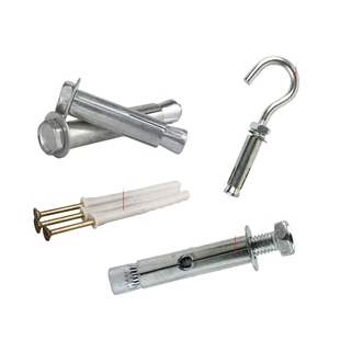 膨胀螺丝锥螺母拉爆六角头/吊钩带钩/尼龙十字沉头M6-M10膨胀螺丝