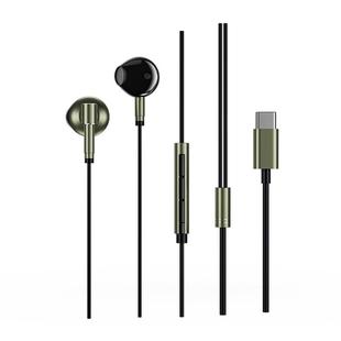 异能者有线耳机半入耳式高清麦克风音乐游戏高音质手机电脑通用