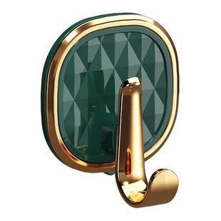 轻奢卫生间毛巾挂钩强力沉重黏胶免打孔贴墙无痕墙壁门后厨房粘钩