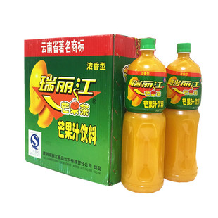瑞丽江芒果汁饮料果味果汁味比酸角汁1.5L*6  25%浓香型 量大可批