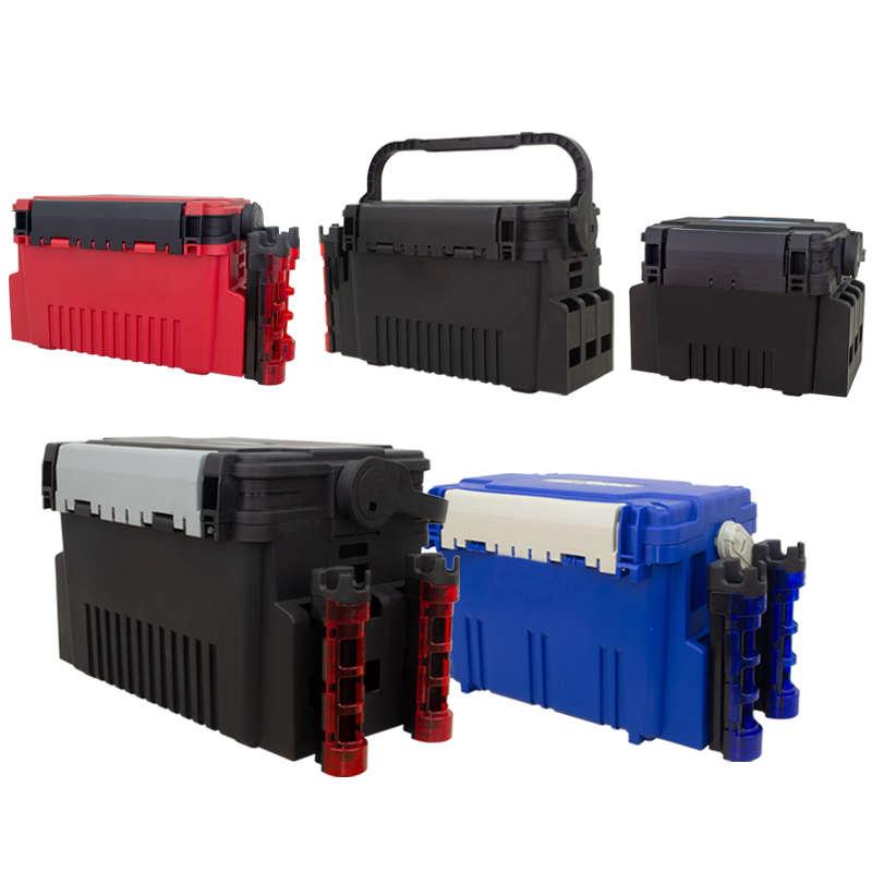 路亚箱多功能鱼箱钓鱼桶加厚海钓矶钓箱可背可坐收纳箱渔具箱饵盒