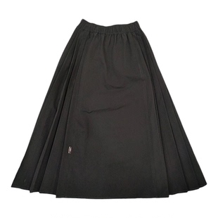 edo1一度童装outlets儿童半身裙女中长款A字裙松紧艺术感设计裙子