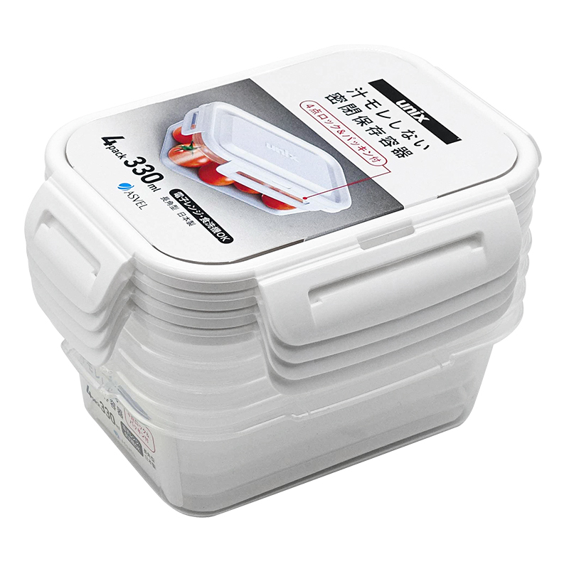 asvel日本进口 冷冻收纳盒冰箱专用冻肉分装食品级密封保鲜盒食物