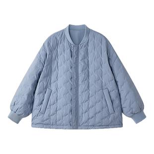 【绗缝几何纹理】Laurel劳芮26春新款灯笼袖羽绒服LWL371L00600