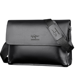 软皮真皮男包斜挎包商务横款单肩包男牛皮背包男士休闲包包A4皮包