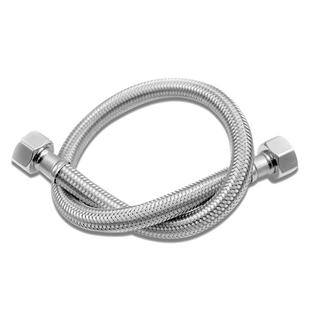 翎洁英姿4分304不锈钢水管软管热水器冷热进水管坐便马桶龙头角阀