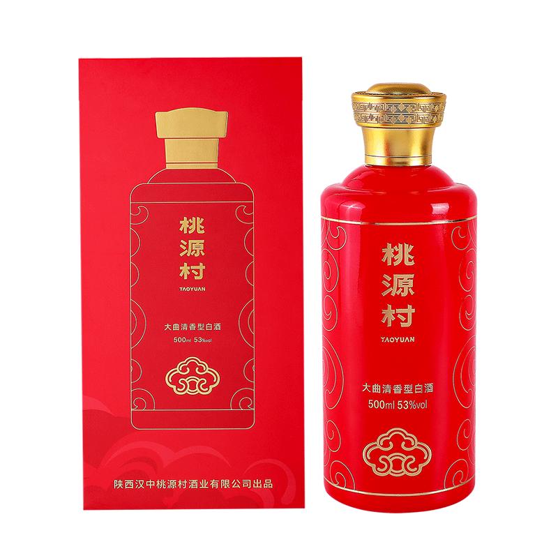 桃源村吉祥53度大曲清香型白酒