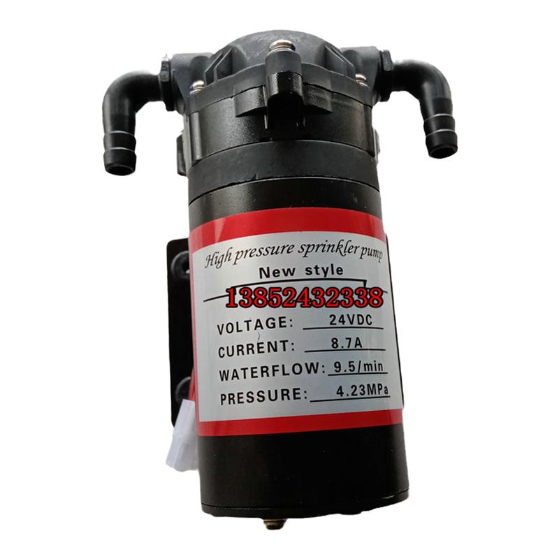柳工压路机喷水泵洒水泵12V24V