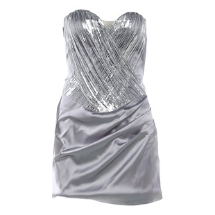 2026度假宴会酒会生日新款无袖抹胸高级感包臀设计纯欲包臀连衣裙