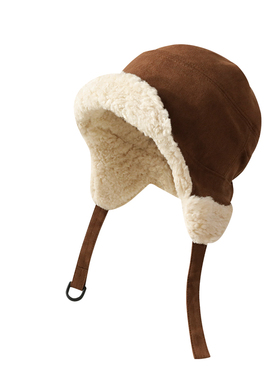 胡茬叔叔男女秋冬雷锋帽