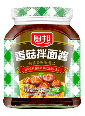 厨邦香菇拌面酱220g×1瓶