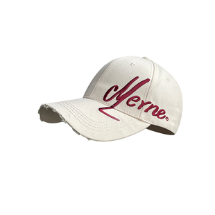 2026新款帽子女大头围刺绣棒球帽宽帽檐防晒显脸小潮牌硬顶鸭舌帽