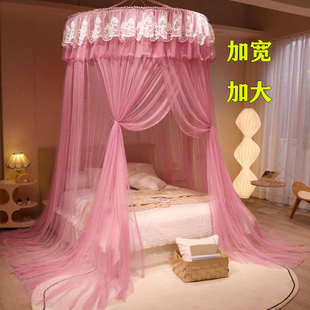 加大吊顶圆蚊帐3米床用1.8 2米2.6大床拼小床2.8圆床送吸盘免安装
