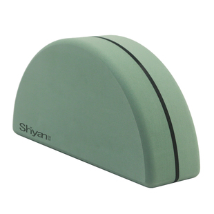 施颜瑜伽砖半圆砖月牙砖坡形砖EVA加密瑜伽舞蹈形体砖可做logo