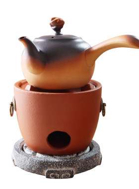 棉小城复古围炉煮茶壶炭炉陶瓷壶