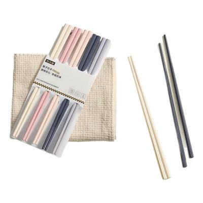 炊大皇合金筷子家用高档抗菌防霉易清洗耐高温分食一人一筷高颜值