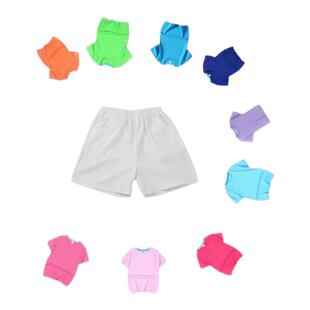 儿童啦啦队糖果色短袖舞蹈服幼儿运动真奇妙呼啦圈道具六一表演服