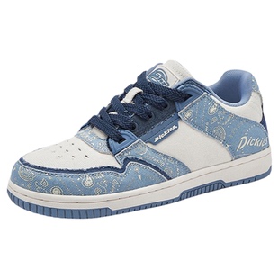 Dickies腰果花海军蓝板鞋男款2026新款男鞋休闲鞋百搭鞋子男潮鞋