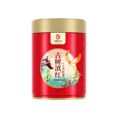 云南凤庆古树滇红茶凤牌