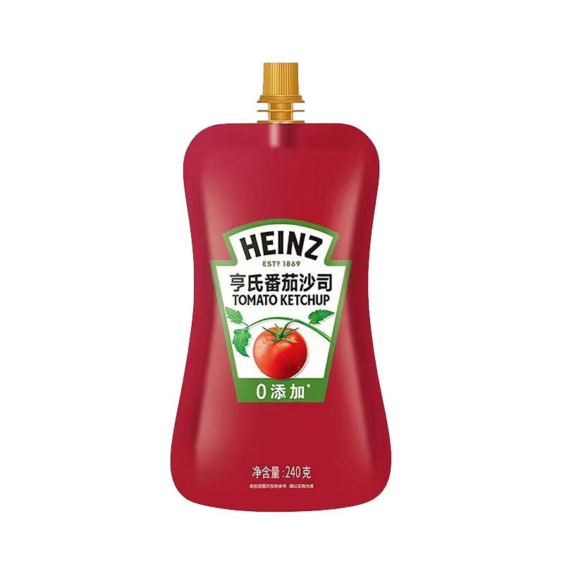 亨氏番茄酱番茄沙司240g袋装蕃茄酱蕃茄沙司三明治食材家用薯条酱