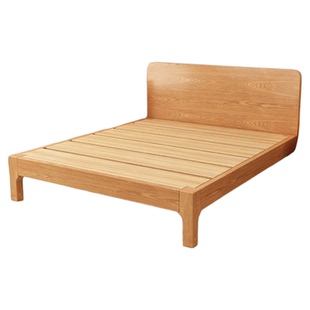 1米8主卧大床实用型双人床实木榫卯结构实木床架框架卧室实木床