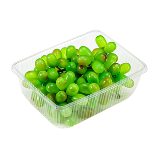 一次性透明塑料无盖水果盒果切包装盒烤鸭盒菠萝蜜草莓西瓜打包盒