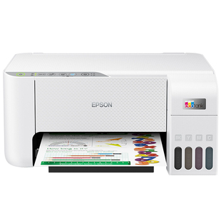 【政府补贴】EPSON爱普生大墨仓彩色打印机L3251 L3253扫描复印一体机家用小型照片A4手机无线连供三合一学生