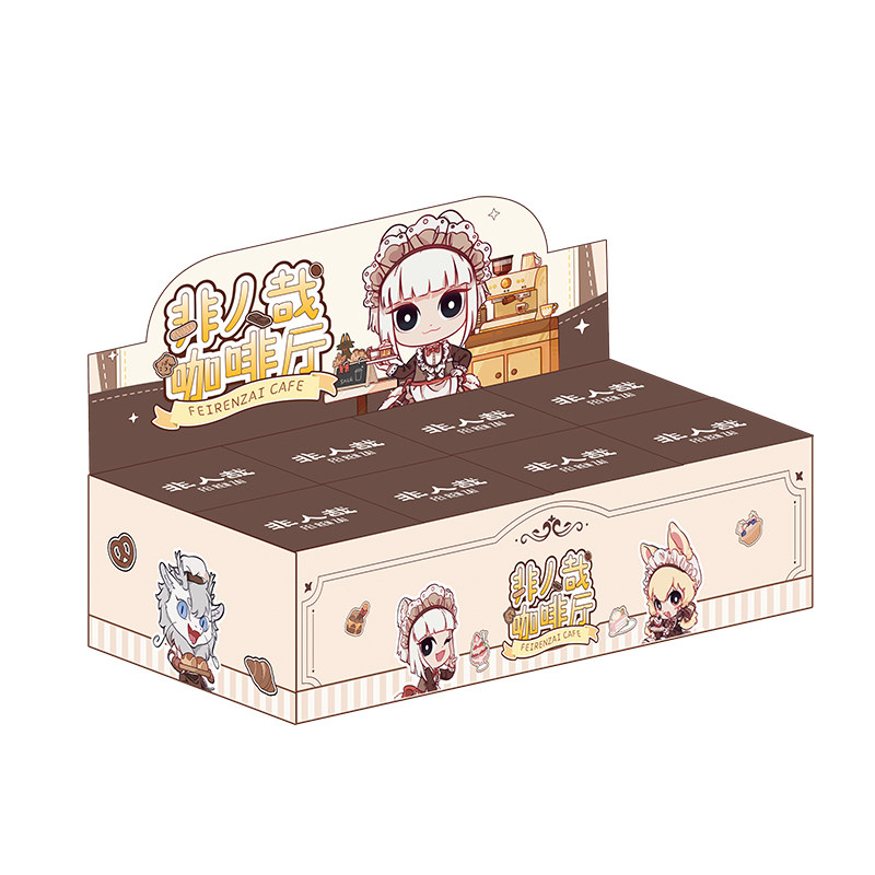 【新品】正版非人哉咖啡厅微盒系列盲盒微缩场景手办公仔玩偶周边