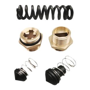 高压清洗洗车机55型550型58型580高压泵高压阀调压阀配件接头弹簧