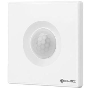 86型声光控加人体感应开关二合一红外线声控智能220V楼道延时面板