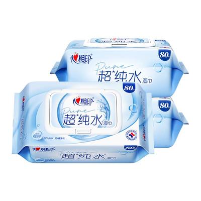 心相印加大加厚超纯水湿巾