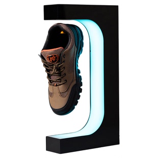 磁悬浮展示架鞋子展示台创意鞋架科技感广告展示装置摆件陈列架