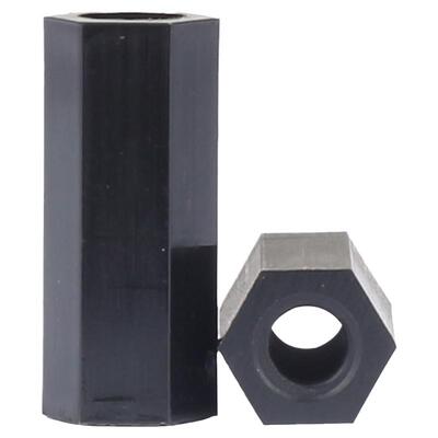 黑色塑料双通主板隔离柱