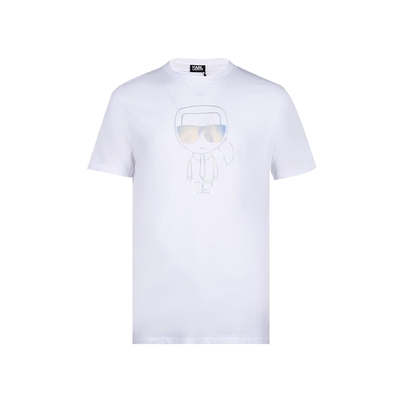 KarlLagerfeld全棉短袖T恤男士