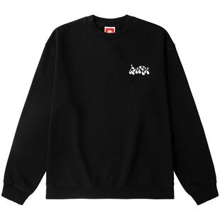 Kappa卡帕背靠背套头衫情侣男女运动字母印花卫衣休闲圆领外套