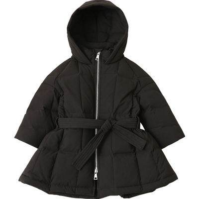 女童羽绒服中长款2024冬季新款收腰儿童羽绒服小中大童外套23267