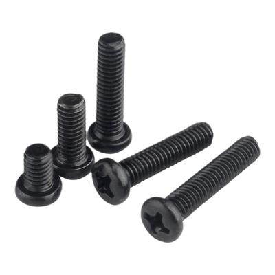 铁发黑十字圆头螺丝钉