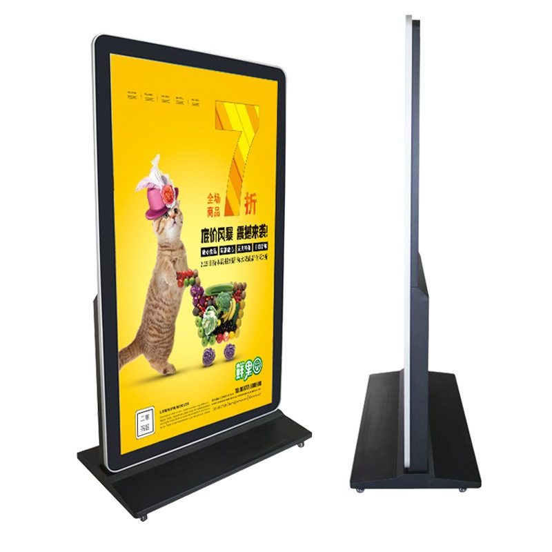 65寸高清立式广告机 商业宣传显示终端 智能ai数字人标牌播放器