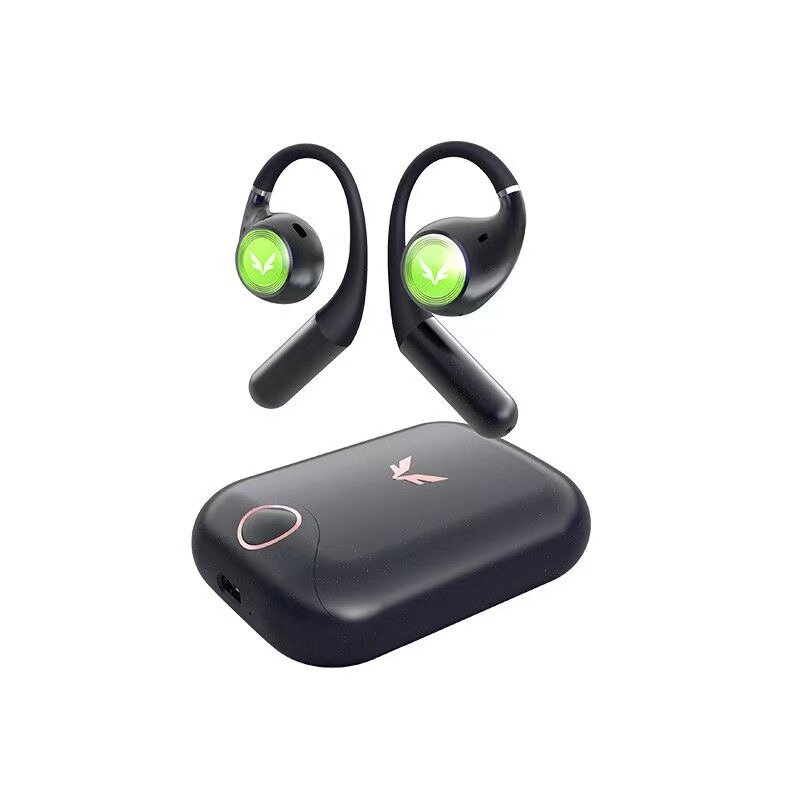 魔幻座舱魔浪FiiTii U蓝牙耳机耳挂式 OWS开放式不入耳运动跑步灯